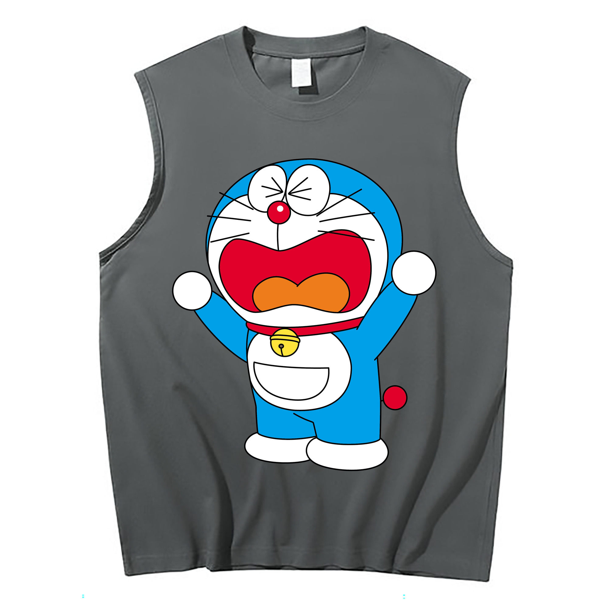 （画像用） ドラえもん Doraemon コットン100％タンクトップ（フロントプリント）